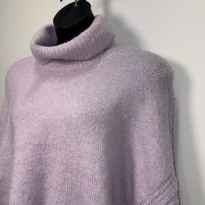Topshop Soft Lilac Turtleneck Sweater NEW